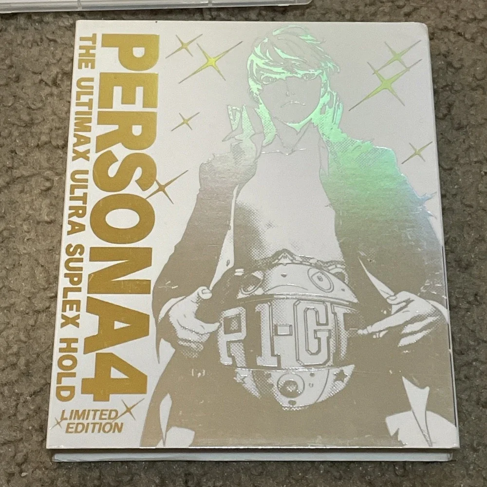 PS3 Persona 4 The Ultimax Ultra Suplex Hold Limited Edition  + Trading Card Japa